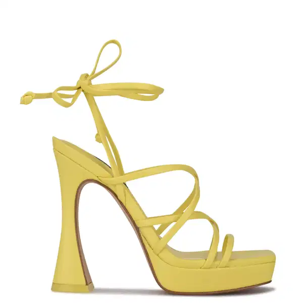 Ailey Ankle Wrap Platform Sandals - Shoes