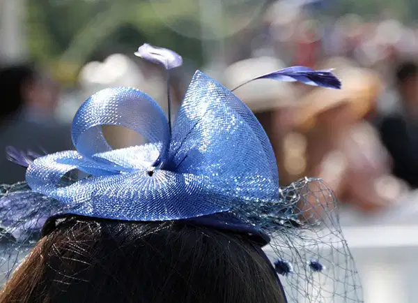 Lite Blue Fascinator - Headpieces