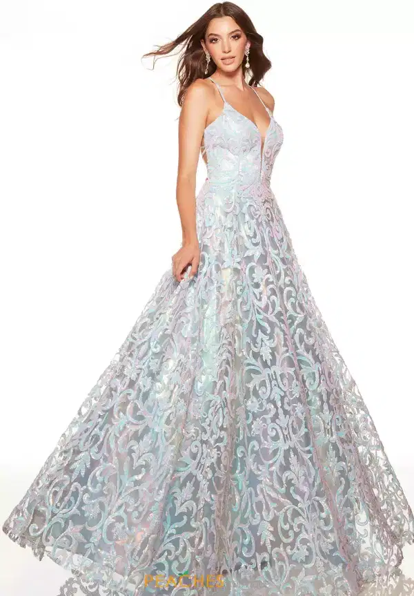 Alyce Paris Embellished Gown - Dresses