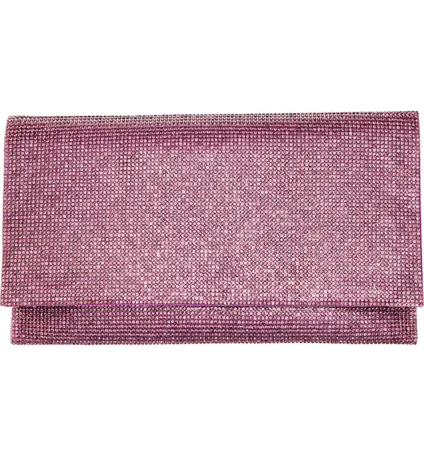 Amethyst Crystal Clutch - Purses