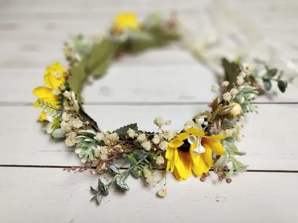 Woodland Sunflower Crown - Headpieces