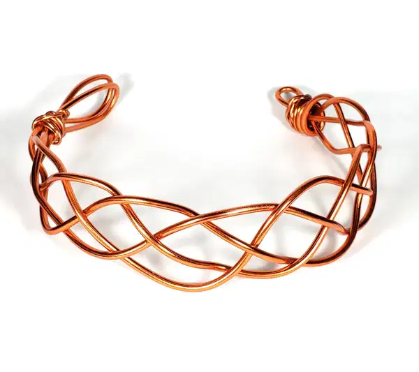 Big Braided Copper Crown - Headpieces
