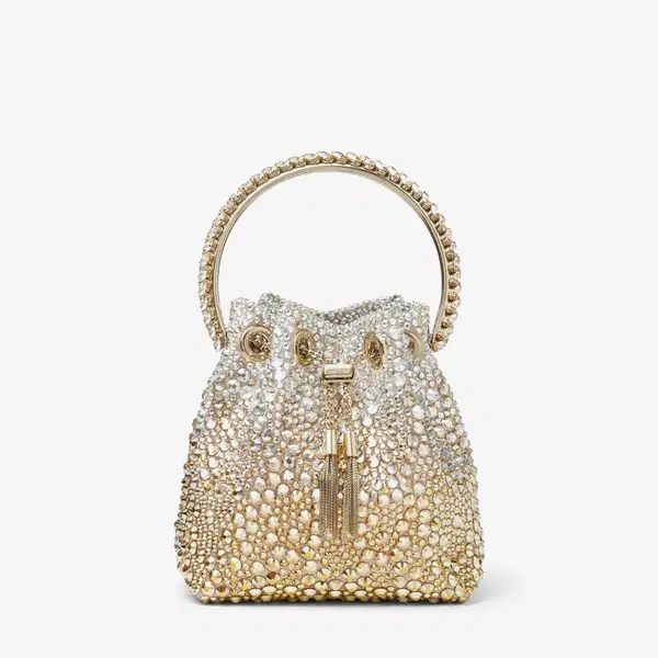 Bon Bon Crystal Beaded Top-Handle Bag - Purses