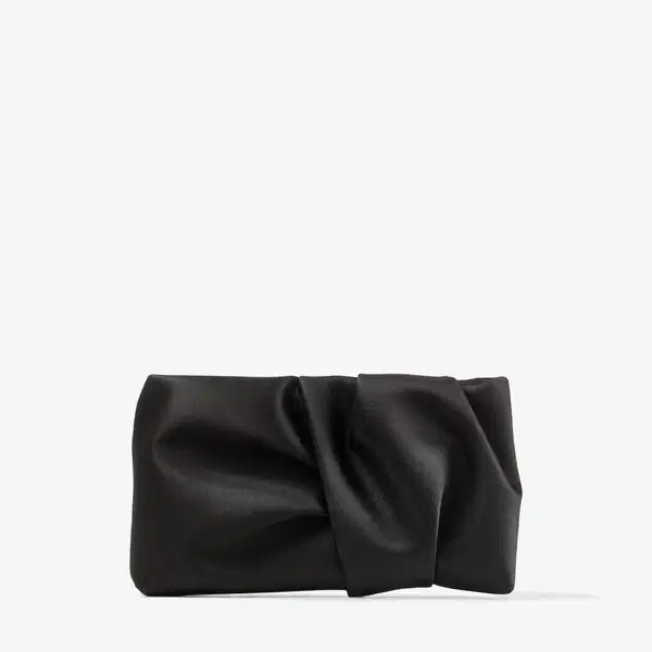 Bonny Black Clutch by Jimmy Choo - Purses