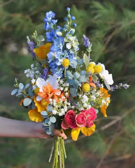 Bright Fresh Garden Bouquet - Ramos