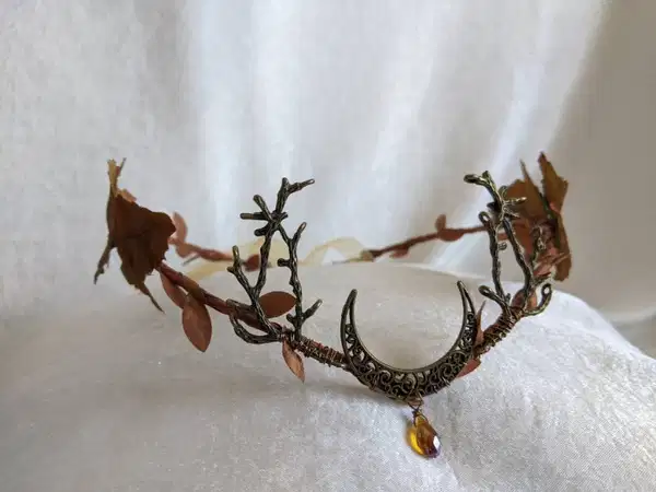 Brown Moon Woodland Tiara - Headpieces