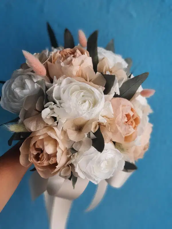 Autumn Preserved Peonies Bouquet - Ramos
