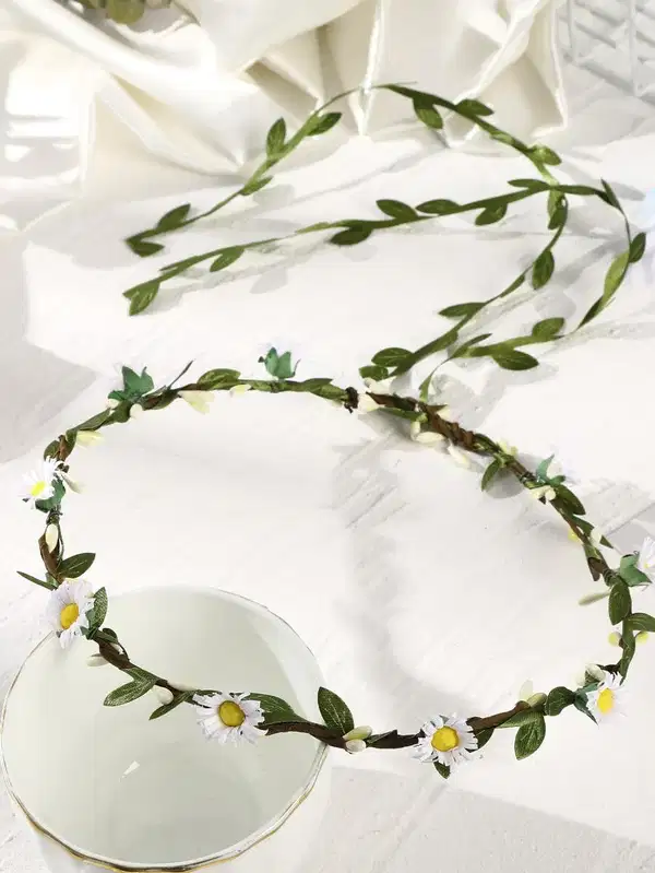 Daisy Floral Hair Vines - Headpieces