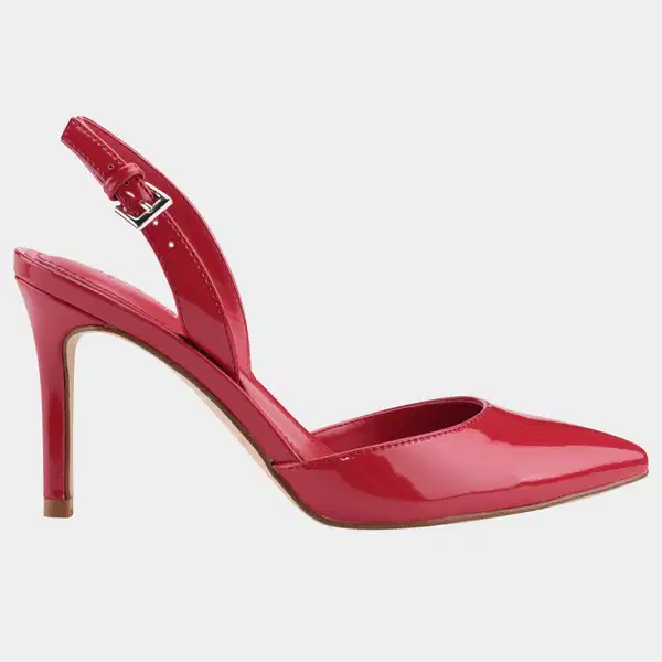 Red Patent Leather Classic Pump - Shoes