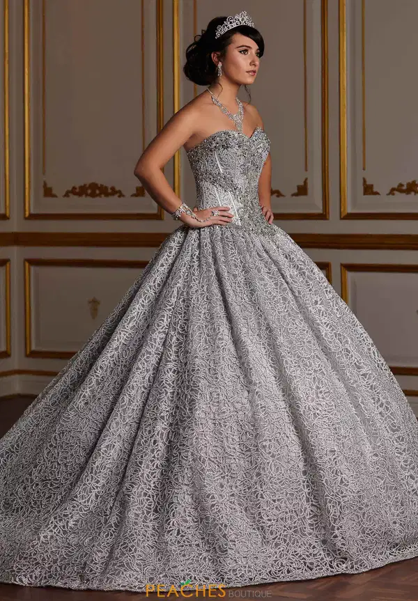 Dazzling Sequin Mis Quince Gown - Dresses