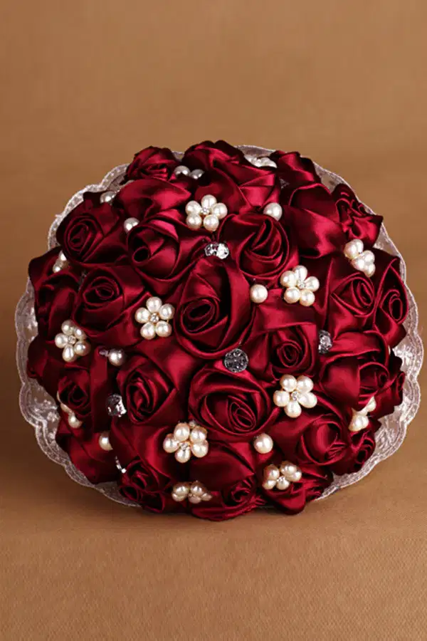 Handmade Rose Silk Bouquet - Ramos
