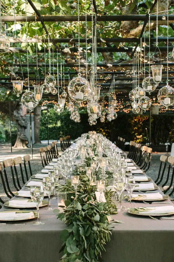 Dreamy Green Outdoor Party Inspo - Party Vibes