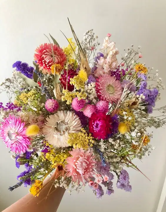 Dried Colorful Flower Bouquet - Ramos