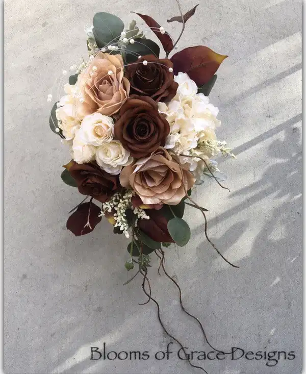 Fall Brown Floral Bouquet - Ramos