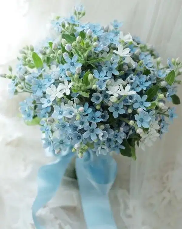 Forget Me Not Mystic Blue Bouquet - Ramos