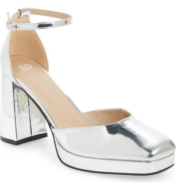 Fynn Ankle Strap Platform Pump - Quinceañera Shoes