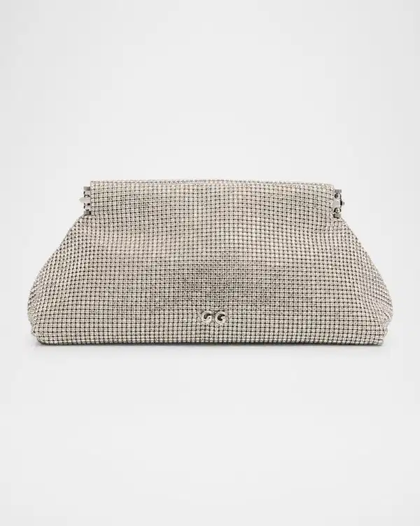 Lillia Mini Glass Crystal Clutch Bag - Purses