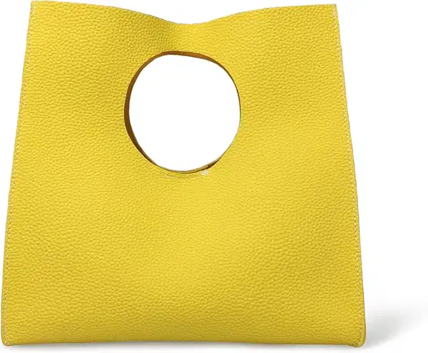HOXIS Vintage Minimalist Soft Leather Handbag - Quinceañera Purses