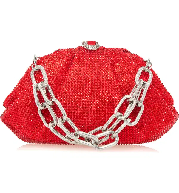 Judith Leiber Gemma Crystal Clutch - Purses