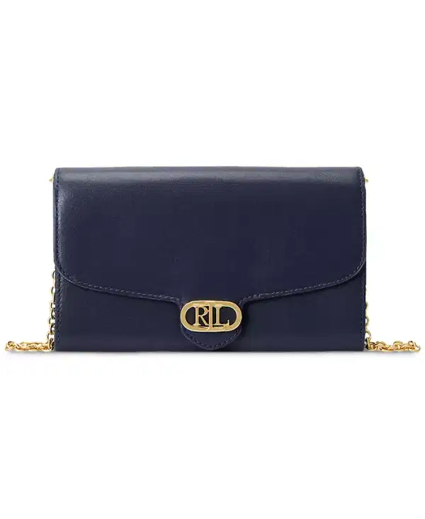 RL Navy Blue Medium Adair Crossbody - Purses