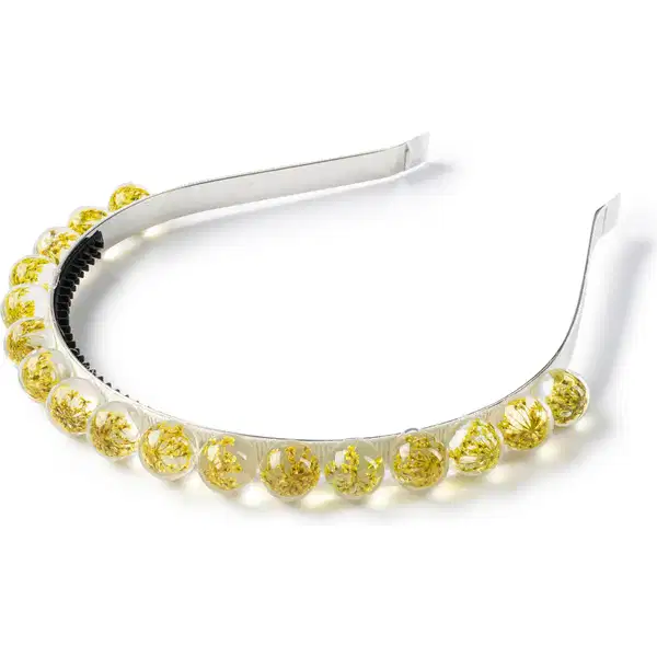 Whisper Beaded Baby's Breath Headband - Headpieces