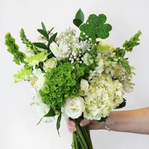 Green Shamrock Wishes Bouquet - Ramos