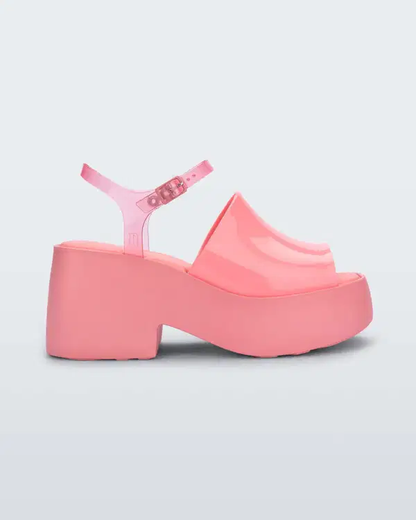 Melissa Pink Pose Platform Sandals - Shoes