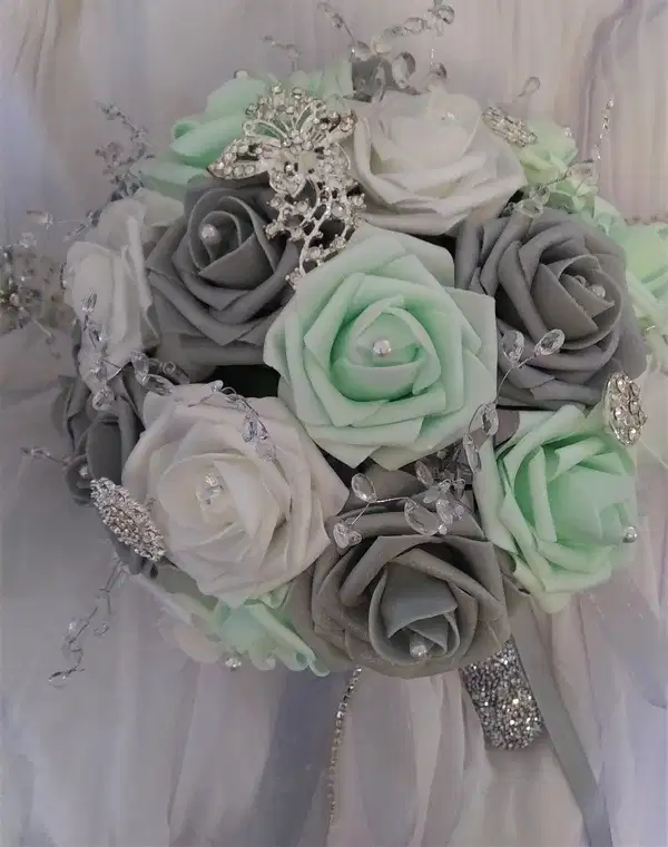 Mint Gray Bouquet - Ramos