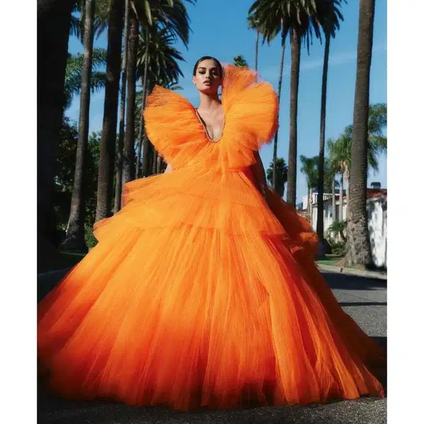 Orange Blossom Dream Gown - Dresses