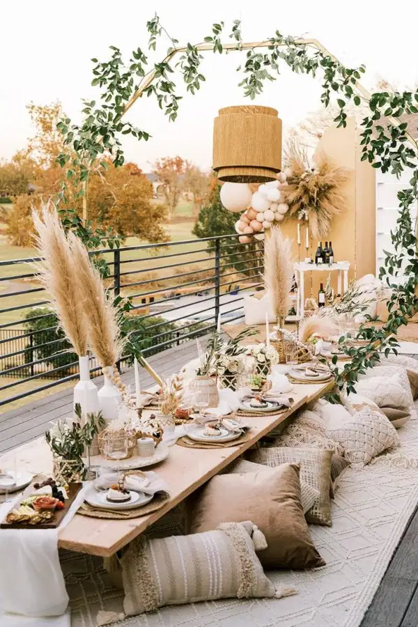 Pampas Boho Inspo - Quinceañera Party Vibes