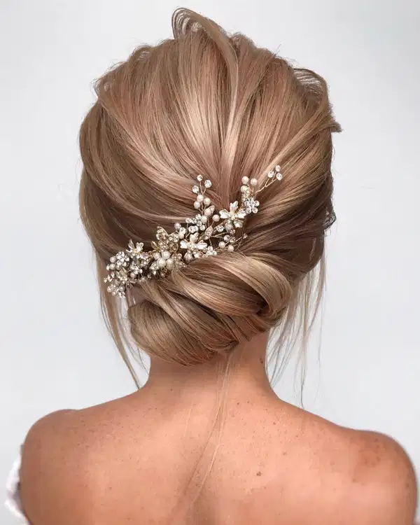 Pearls of Vine Hair Comb - Headpieces