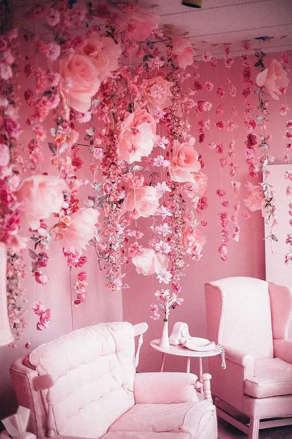 Pink Floral Fantasy - Party Vibes