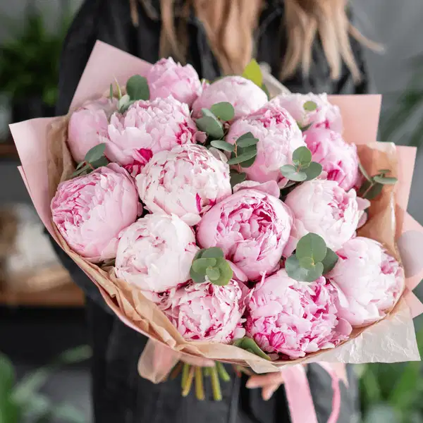 Pink Peony Bouquet - Ramos