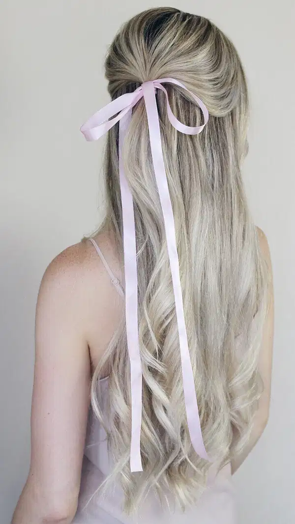 Sweet Satin Princess Bow - Headpieces
