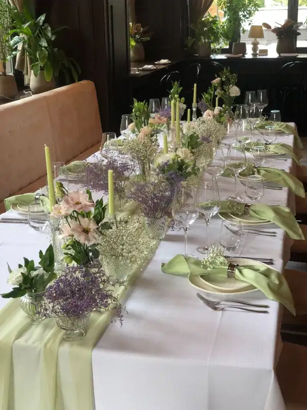 Pixie Hollow Tablescape - Party Vibes