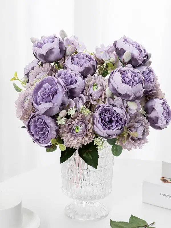 Purple Peonies - Ramos