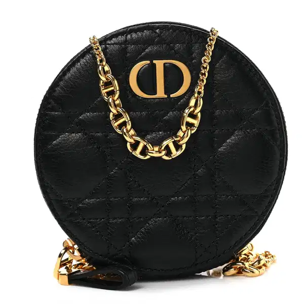 Dior Round Caro Pouch - Purses