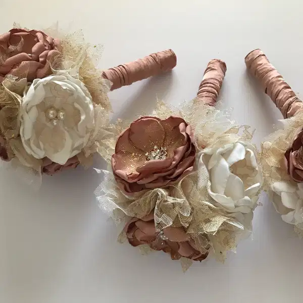 Rose Gold Cream Bouquet - Ramos