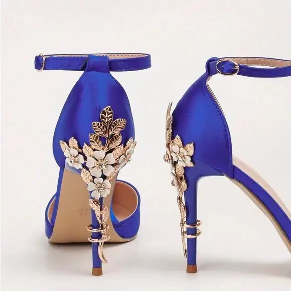 Royal Flower Heels - Quinceañera Shoes