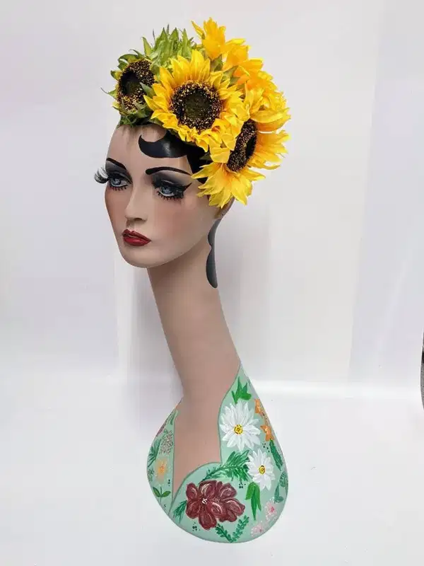 Sunflower Fascinator Hat - Headpieces