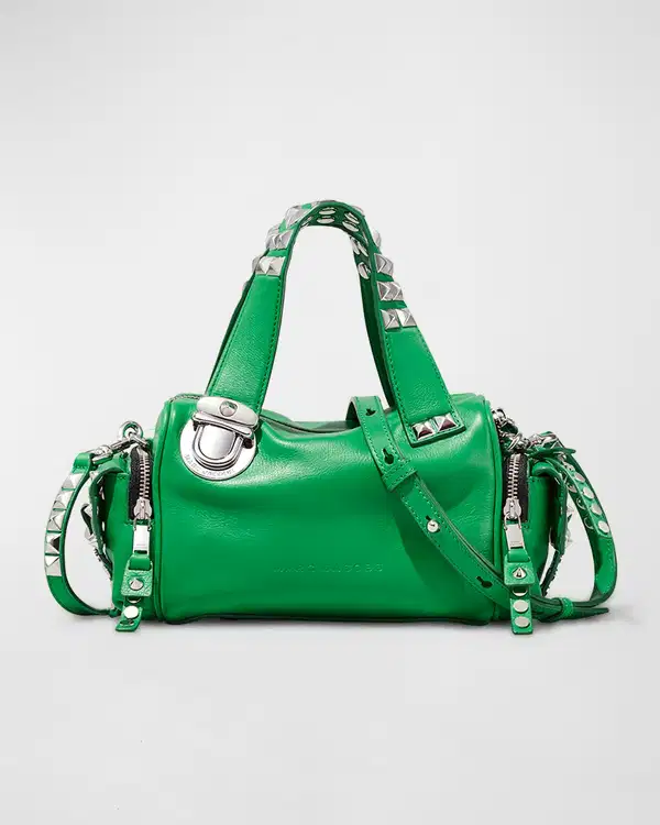 The Studded Pushlock Mini Satchel - Quinceañera Purses