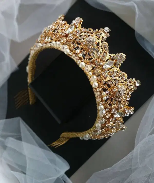Golden Star Princess Quince Crown - Headpieces