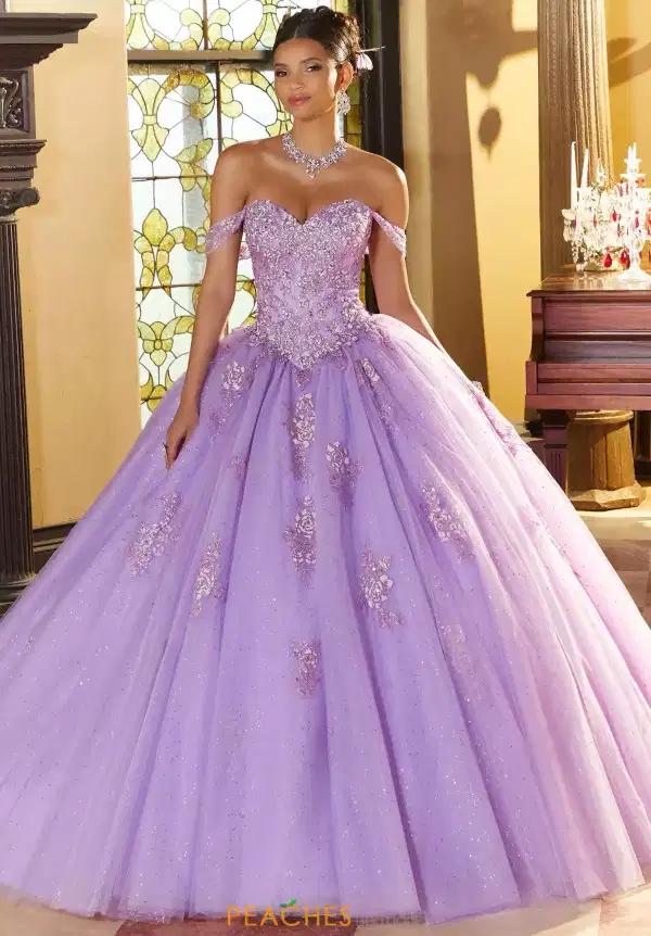 Dazzling Lilac Quinceañera by Vizcaya - Dresses