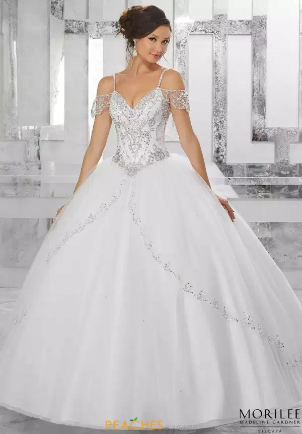 Vizcaya Tulle Skirt Ball Gown - Dresses