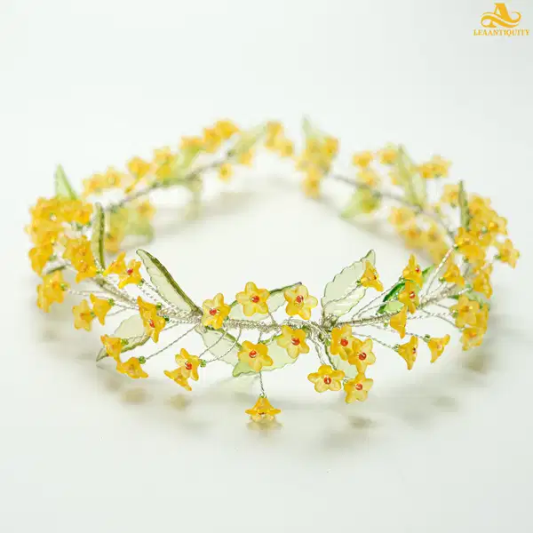 Yellow Daisy Headband - Headpieces