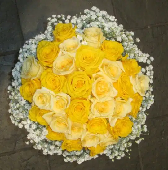Just Picked Yellow Rose Bouquet - Ramos