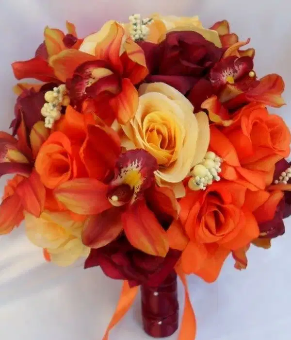 Orange Lily of Angels Bouquet - Ramos