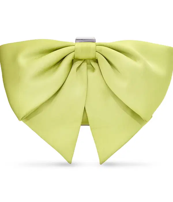 Electric Lime Green Cupids Clutch - Purses