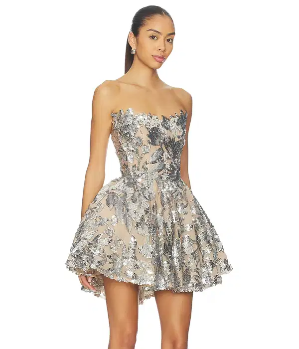 Chloe Strapless Mini Dress - Dresses