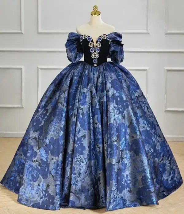 Elegant Ocean Blue Quinceanera Dress - Dresses